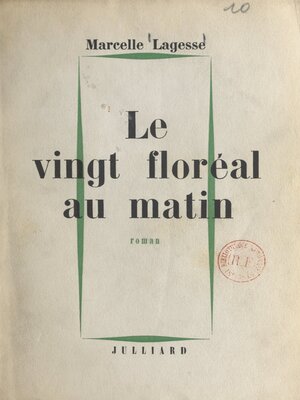 cover image of Le vingt floréal au matin